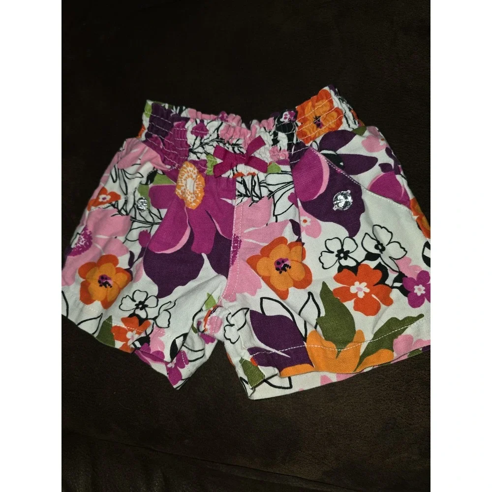 Gymboree wild for zebra outfit lot top shorts and‎ skirt size 4